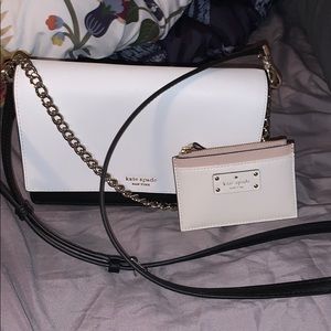 Kate Spade crossbody and Card Holder Wallet set